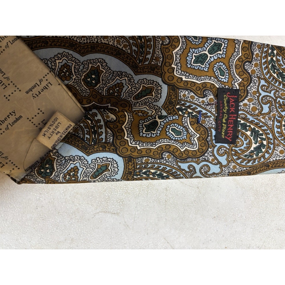 Vintage  Jack‎ Henry Paisley Tie